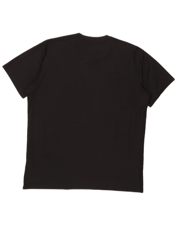 T-shirt Nike Dri Fit da uomo 2XL nera in poliestere