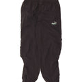 PUMA Mens Tracksuit Trousers Joggers Large  Black Polyester Vintage Puma and Second-Hand Puma from Messina Hembry 