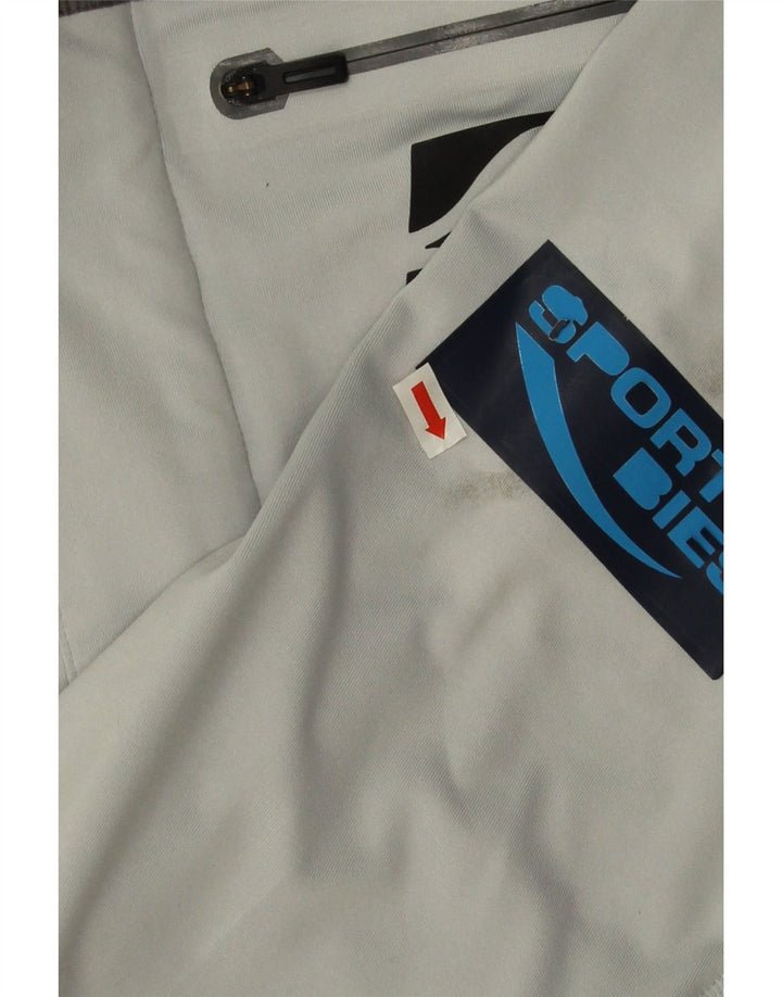 Giacca da ginnastica da uomo Adidas Climacool Graphic, giacca grande, colore grigio