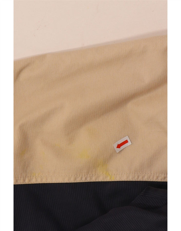 Giacca antipioggia Reebok da donna con cappuccio pullover UK 12 Beige medio Colorblock