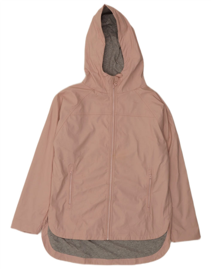 Giacca a vento con cappuccio da donna French Connection US 8 rosa medio