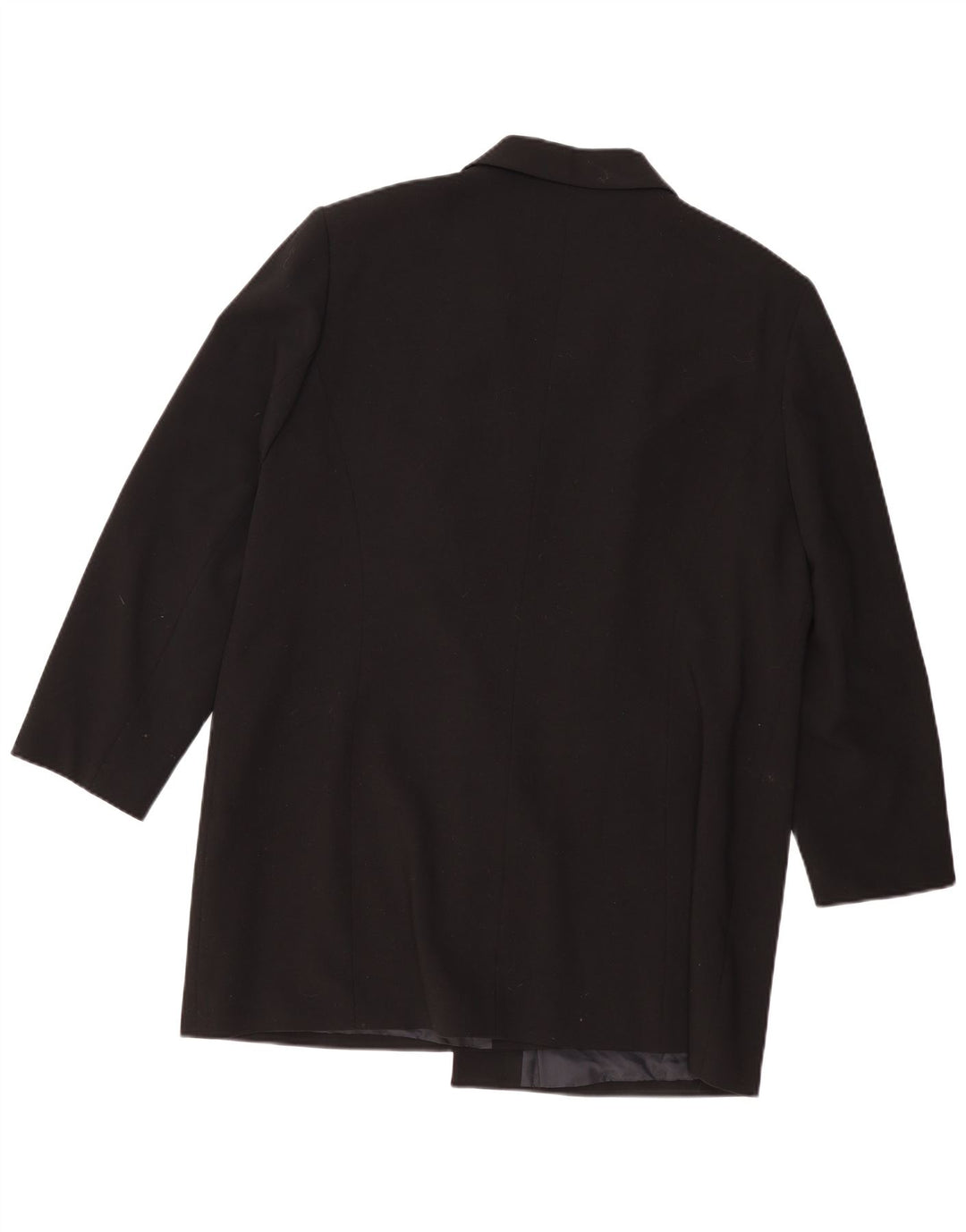 Soprabito da donna VINTAGE UK 14 medio nero
