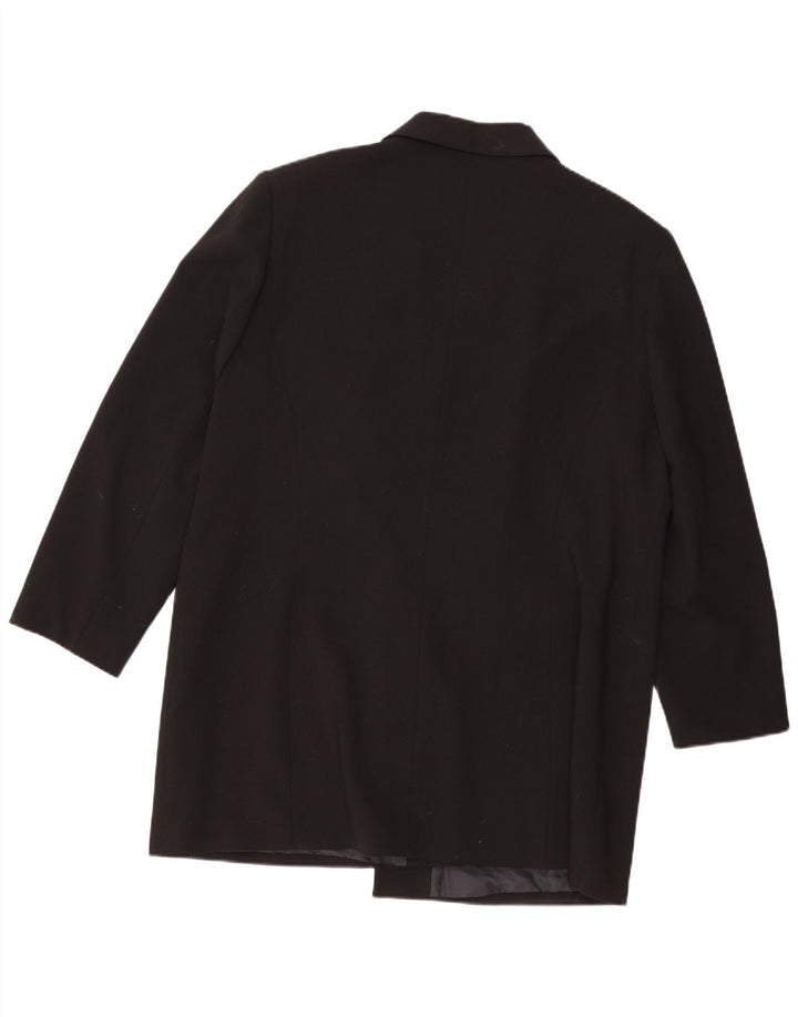 Soprabito da donna VINTAGE UK 14 medio nero