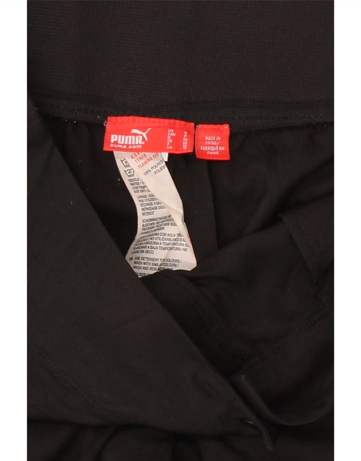 PUMA Womens Straight Chino Trousers UK 10 Small W32 L34 Black Polyester Vintage Puma and Second-Hand Puma from Messina Hembry 
