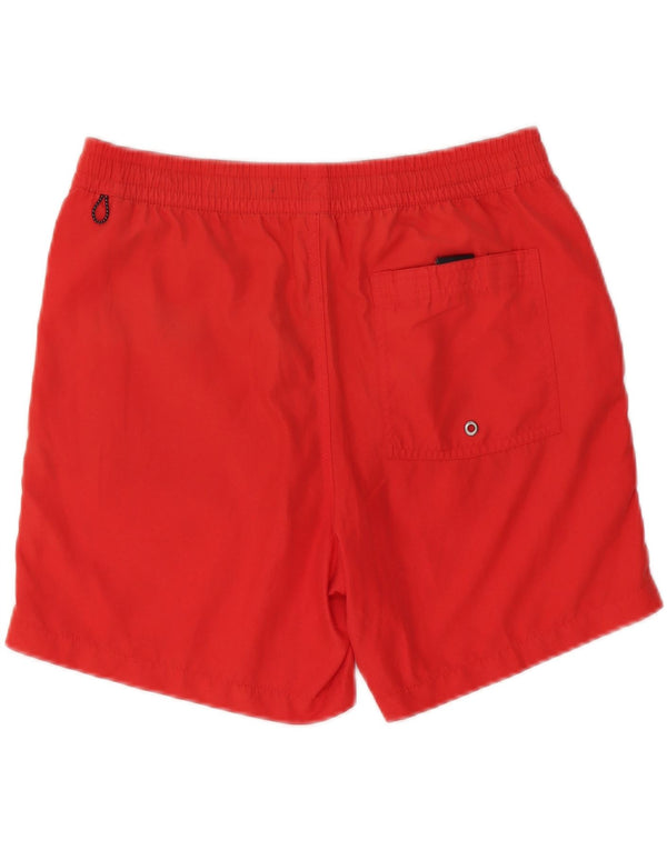 Pantaloncini da bagno Quiksilver per ragazzi 15-16 anni XL rosso poliestere