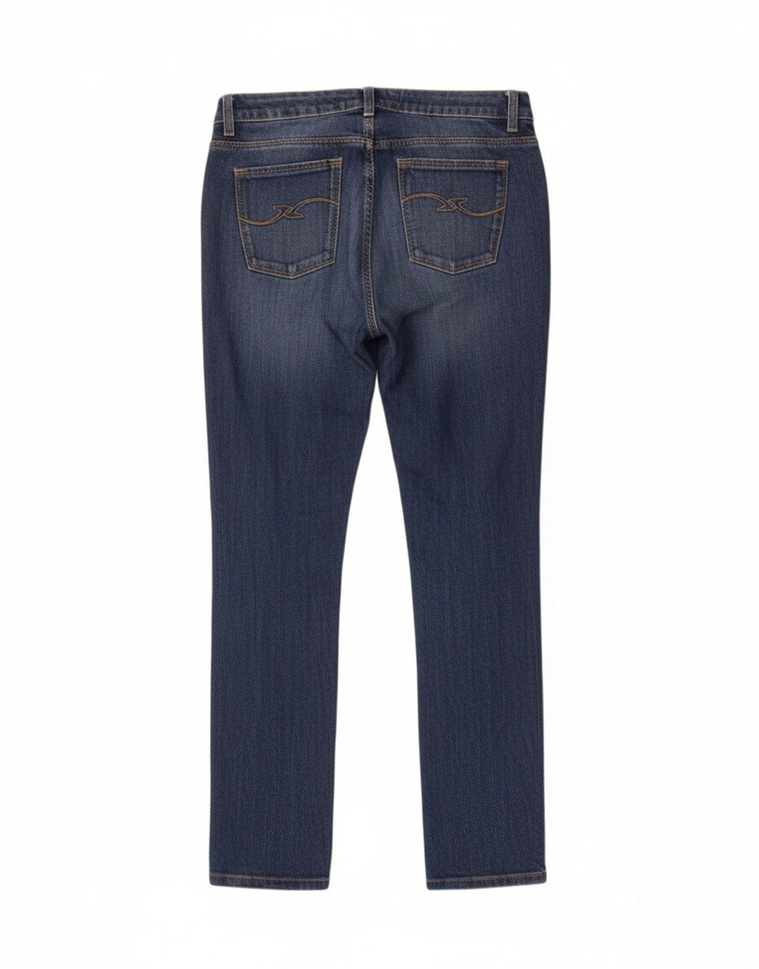 Jeans Slim Donna Trussardi IT 40 Small W26 L29 Blu Cotone