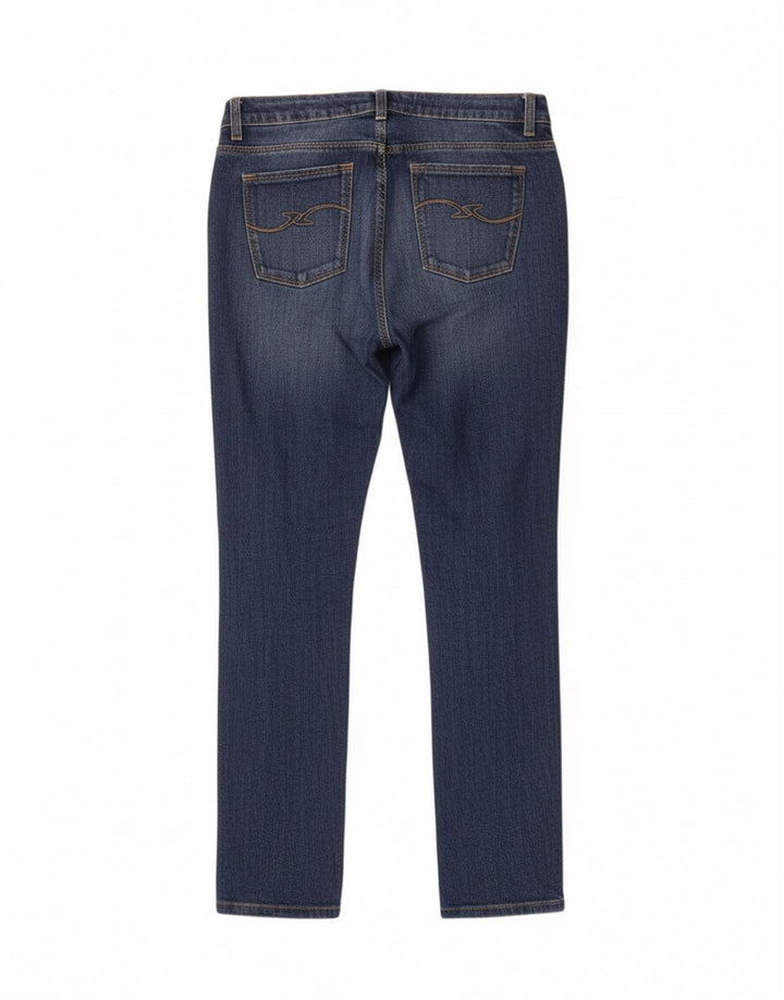 Jeans Slim Donna Trussardi IT 40 Small W26 L29 Blu Cotone