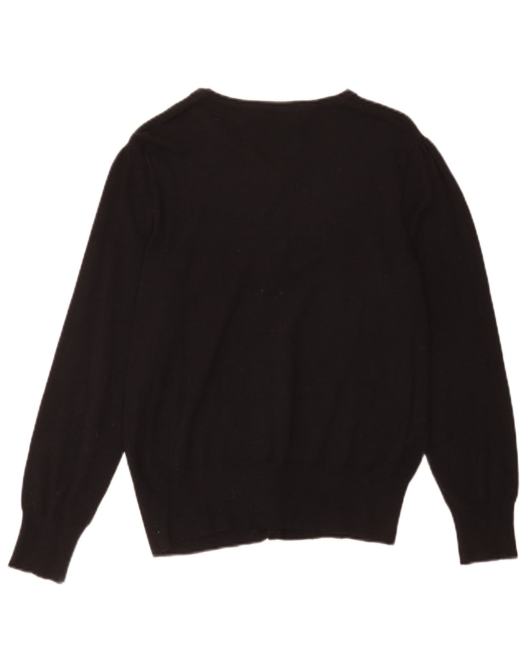 Maglione cardigan da donna Marks & Spencer UK 14 medio nero