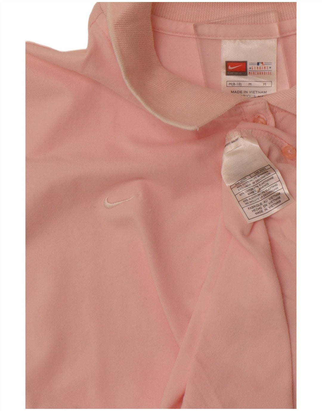 Polo NIKE da donna Saint Louis Cardinals US 8/10 cotone rosa medio