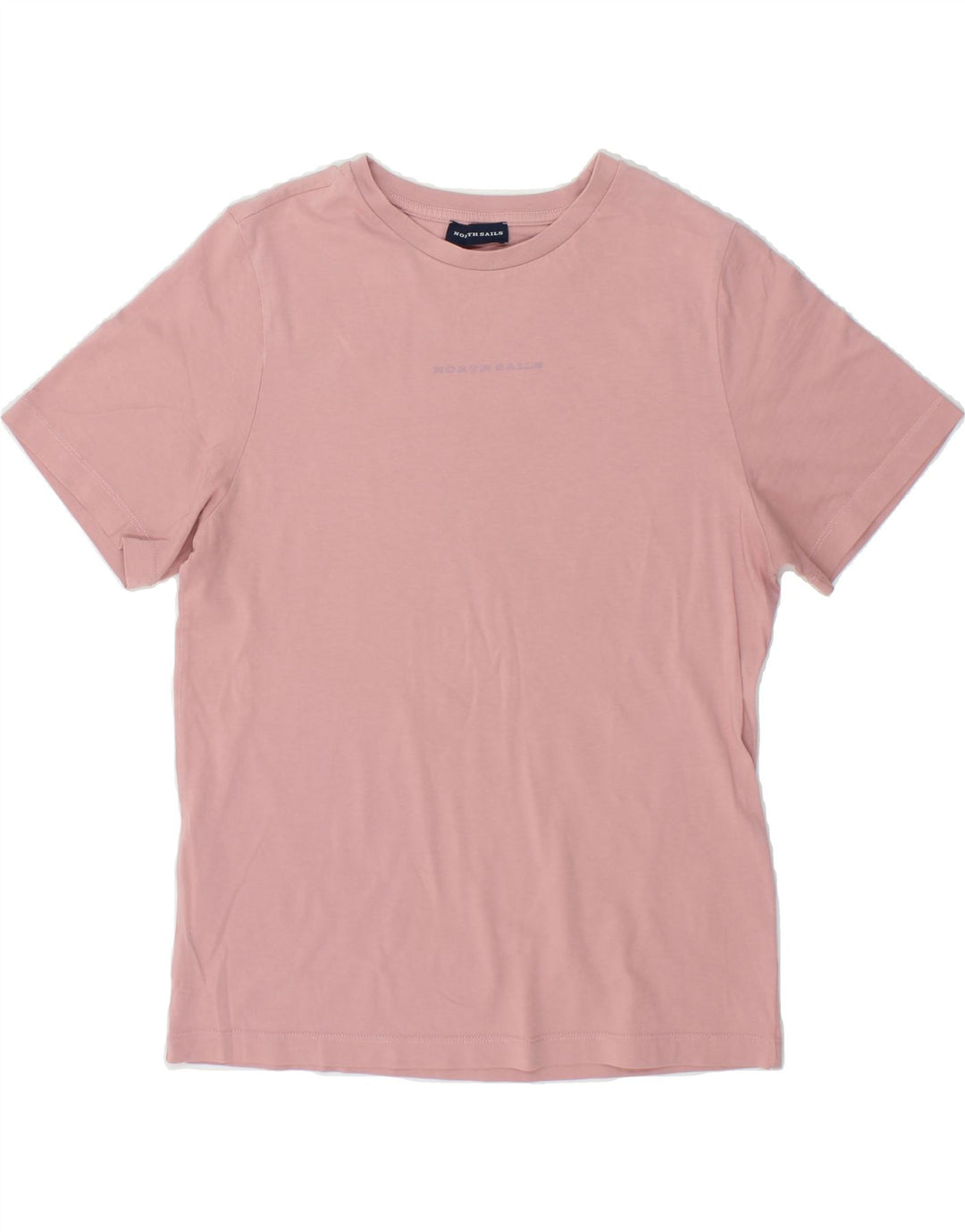 NORTH SAILS Womens T-Shirt Top UK 14 Medium Pink Cotton Vintage North Sails and Second-Hand North Sails from Messina Hembry 