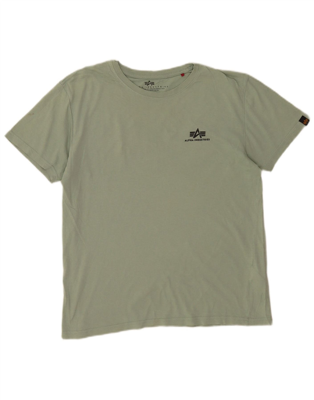 T-shirt da uomo Alpha Industries verde medio