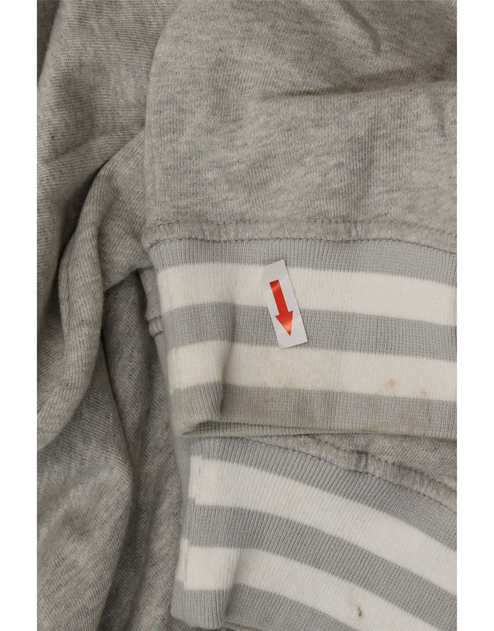 Felpa grafica da uomo Nike XS in cotone grigio