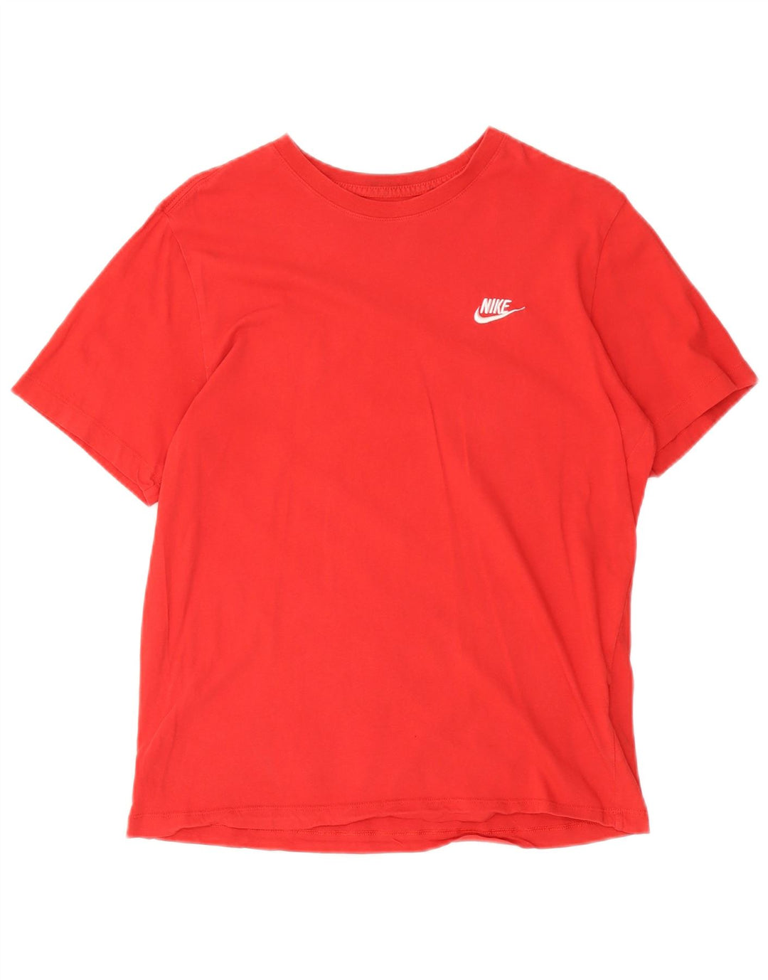 T-shirt da uomo Nike Top in cotone rosso medio