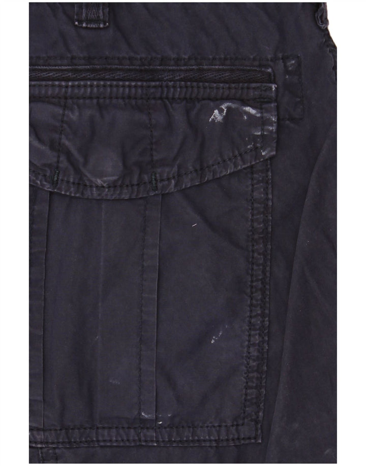 Pantaloncini cargo da uomo Napapijri W33 cotone blu navy medio