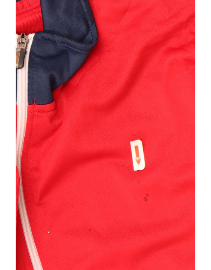 Giacca da tuta da uomo Asics XL rossa color block