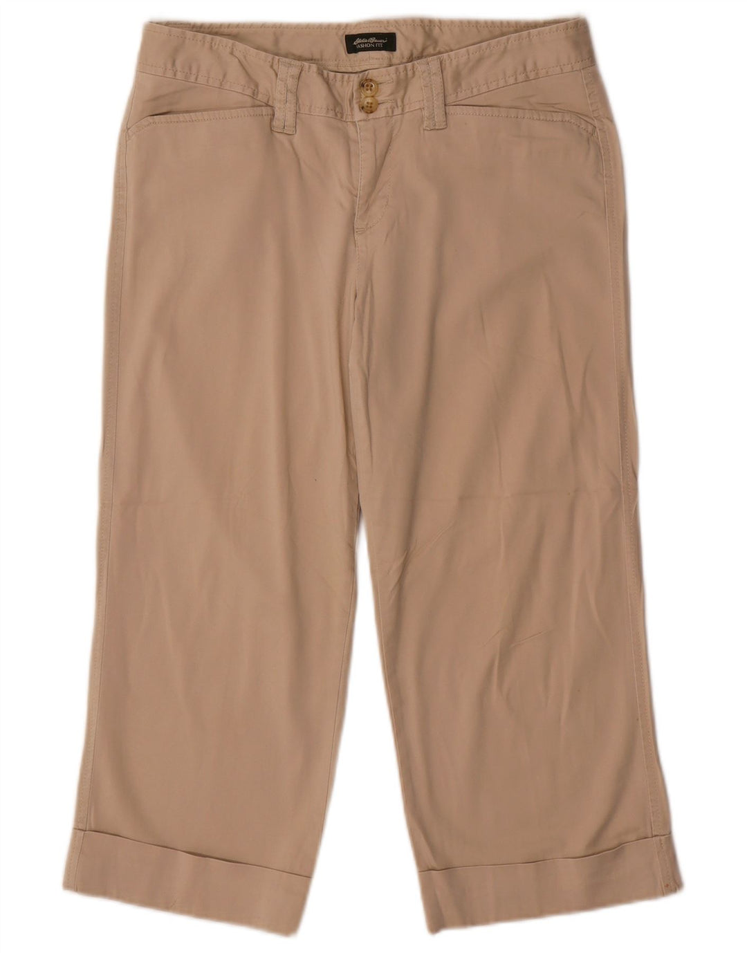 Pantaloni Capri da donna Vashon Fit EDDIE BAUER US 6 Medium W32 L21 Beige