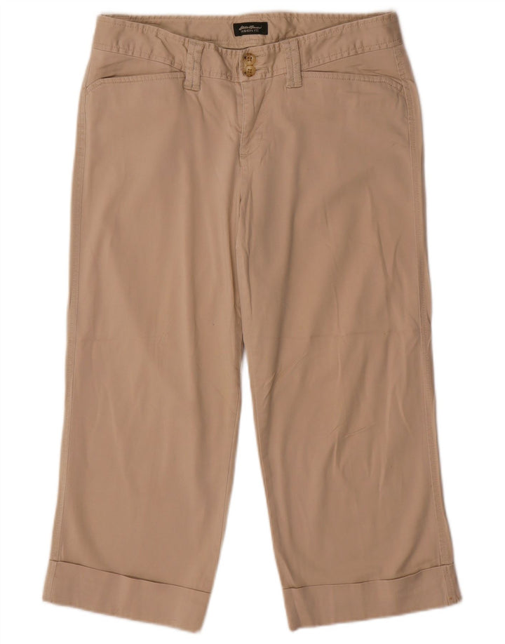 Pantaloni Capri da donna Vashon Fit EDDIE BAUER US 6 Medium W32 L21 Beige