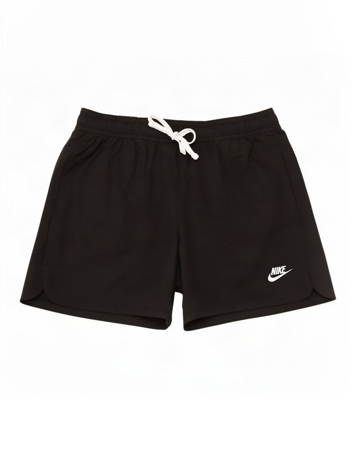 Pantaloncini da bagno Nike da uomo piccoli in poliestere nero