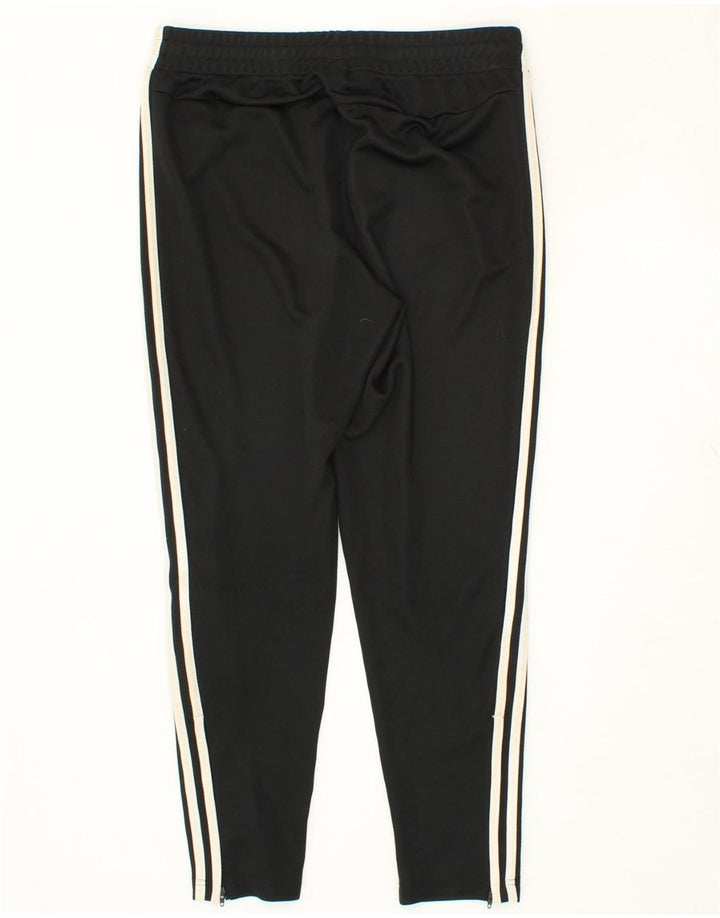 ADIDAS Womens Tracksuit Trousers UK 12/14 Medium  Black Polyester Vintage Adidas and Second-Hand Adidas from Messina Hembry 