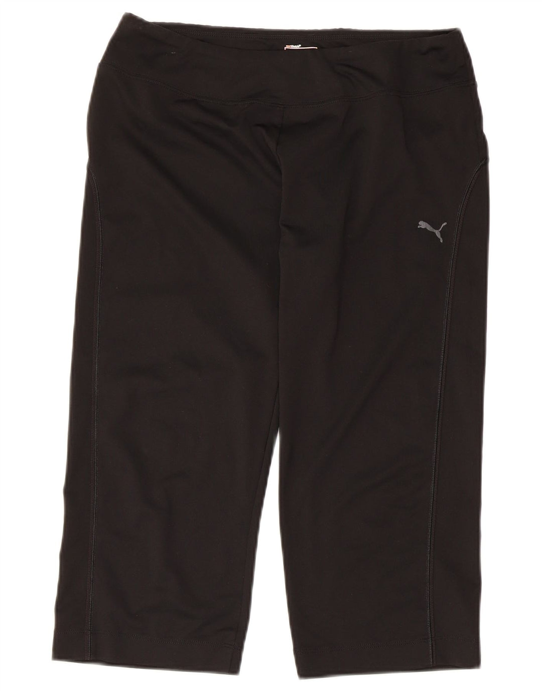 Leggings Capri da donna Puma UK 14 Large Nero Poliestere