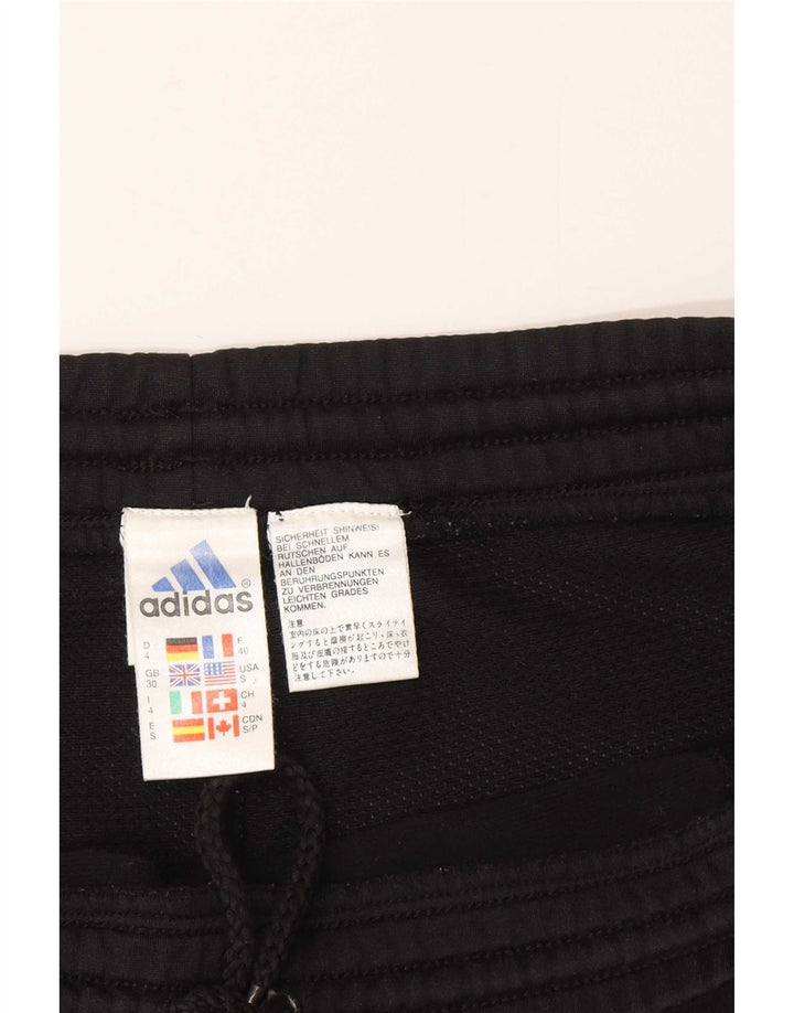 Pantaloncini sportivi da uomo Adidas medi neri in poliestere