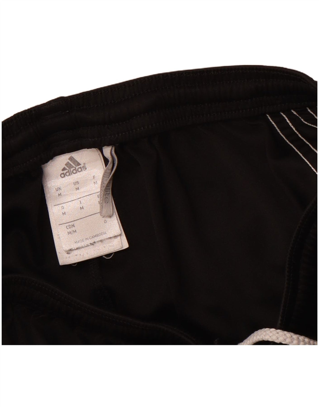 Pantaloncini sportivi ADIDAS Climalite da uomo, poliestere color block medio nero