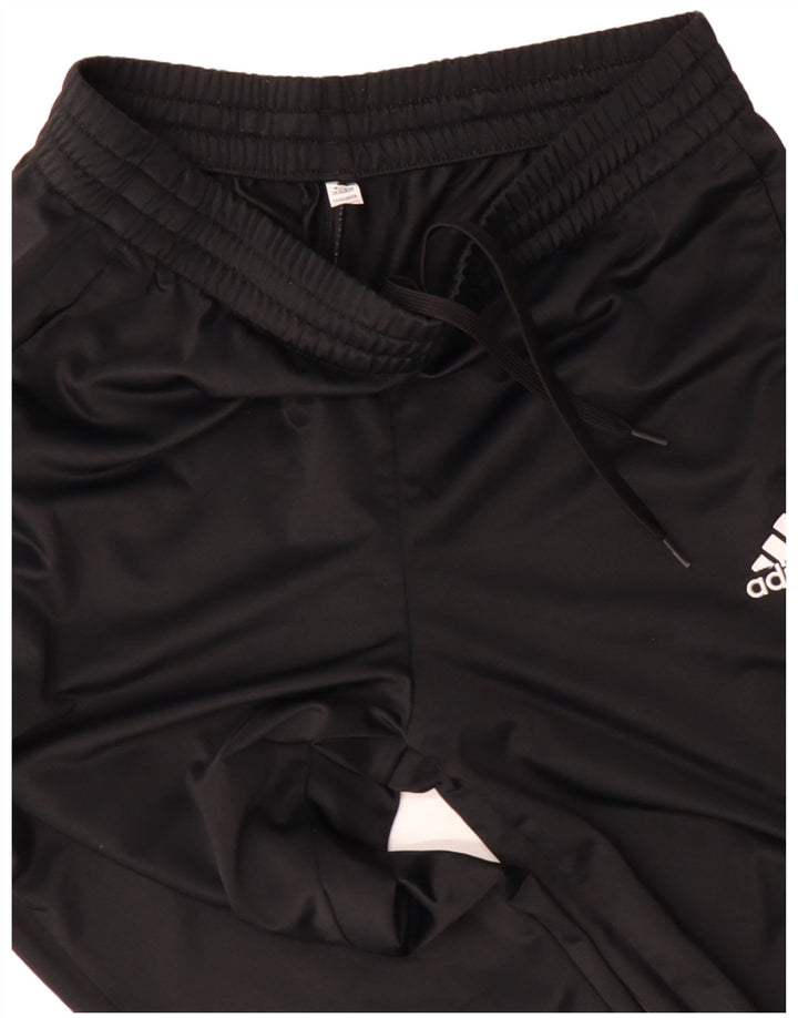 Pantaloni da tuta da uomo ADIDAS Joggers medio poliestere nero