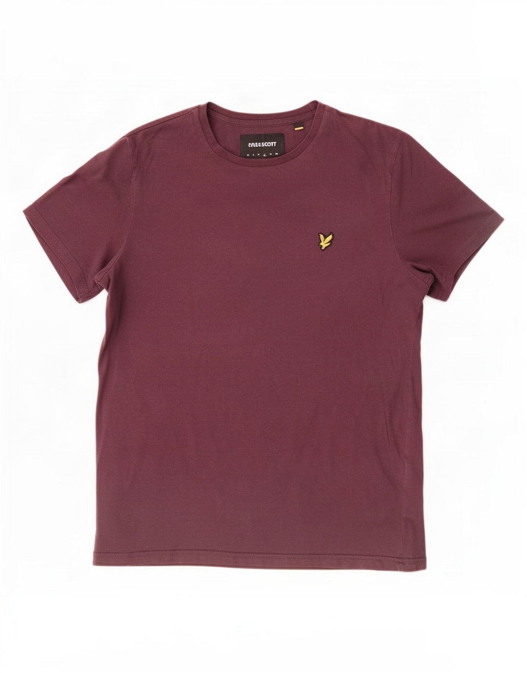 T-shirt da uomo Lyle & Scott Top grande in cotone marrone