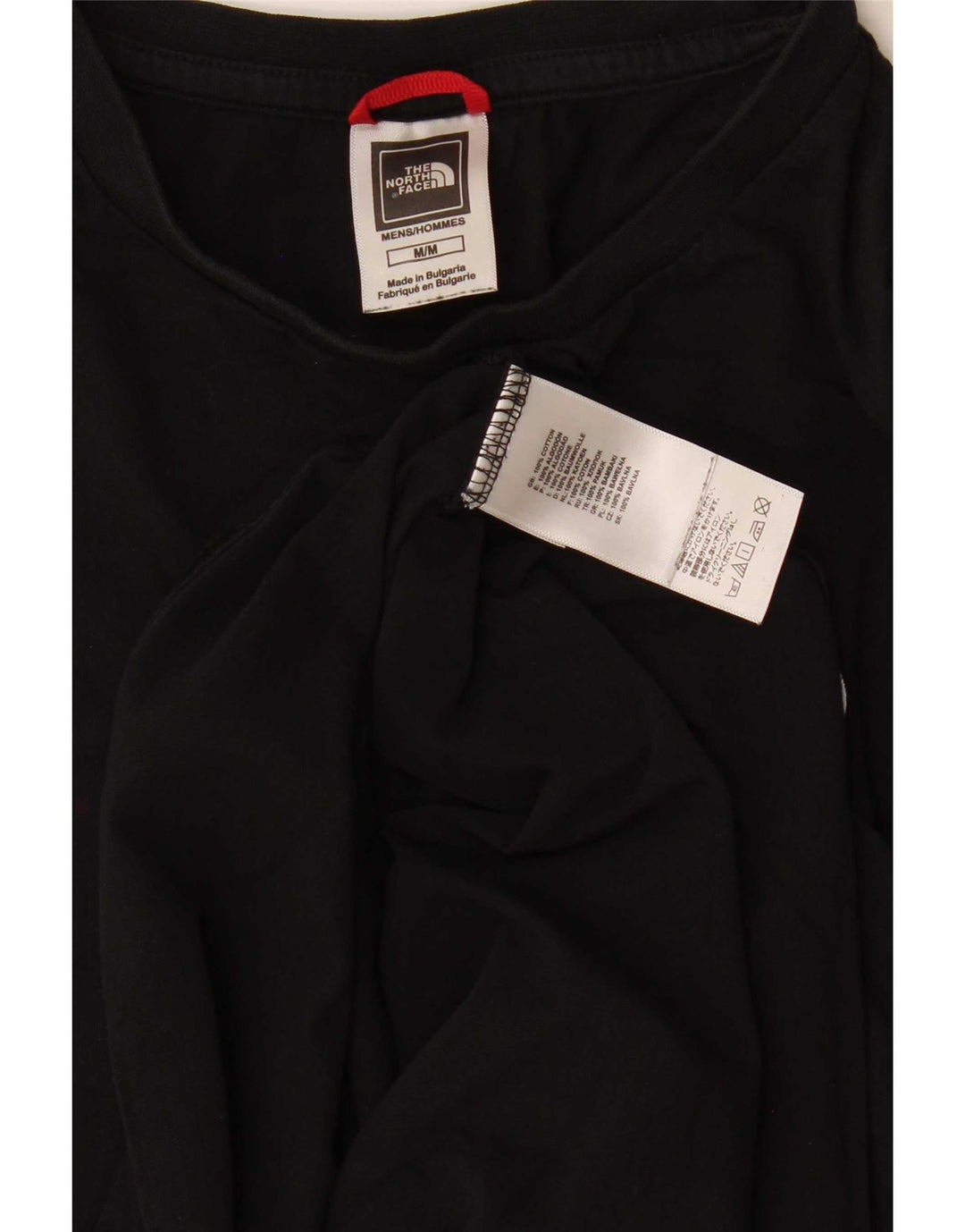 T-shirt da uomo The North Face Top in cotone nero medio
