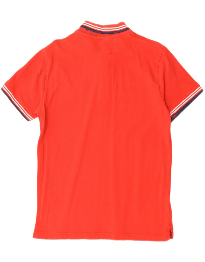 Polo da uomo NORTH SAILS in cotone rosso medio