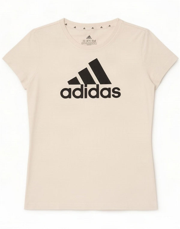 Adidas T-shirt grafica per ragazze 13-14 anni Bianca