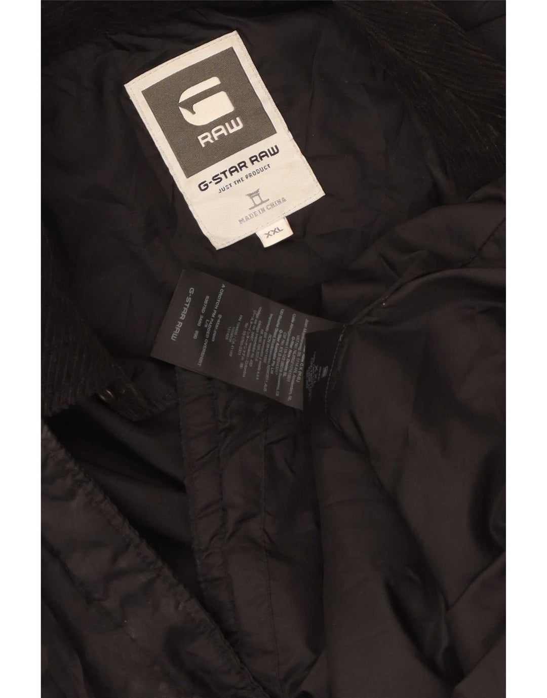 Giacca imbottita da uomo G-Star UK 44 2XL Cotone nero