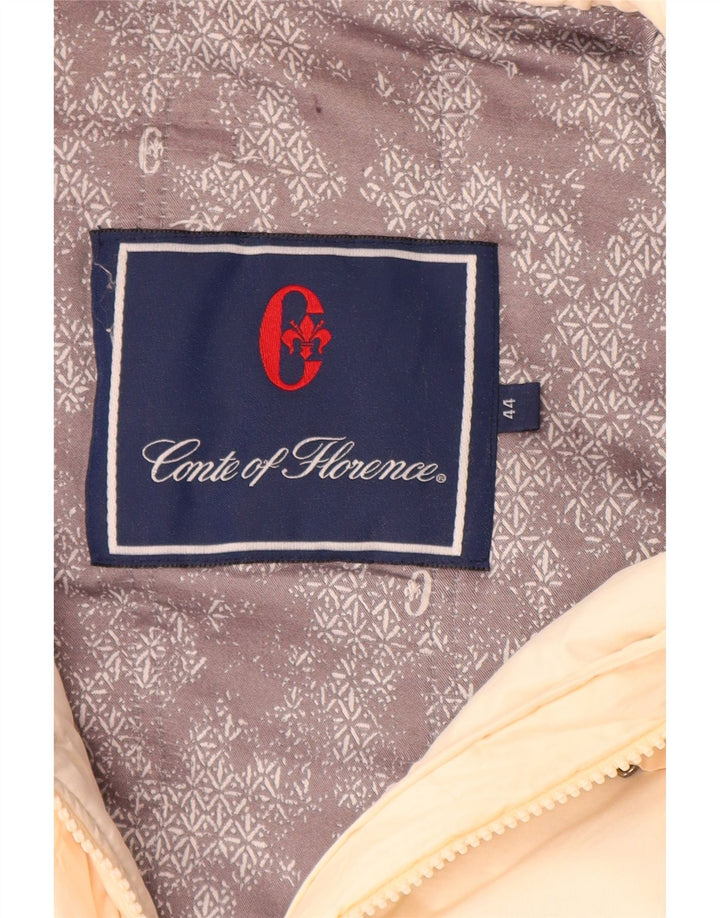 CONTE OF FLORENCE Cappotto giacca a vento da donna IT 44 Poliestere bianco sporco medio