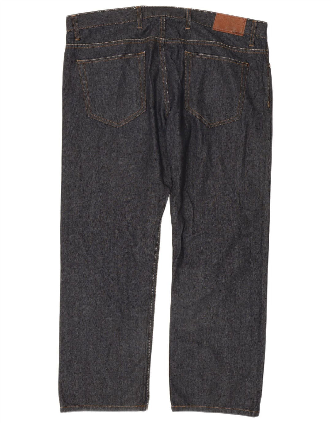 Jeans dritti da uomo Marks & Spencer W40 L29 cotone blu navy