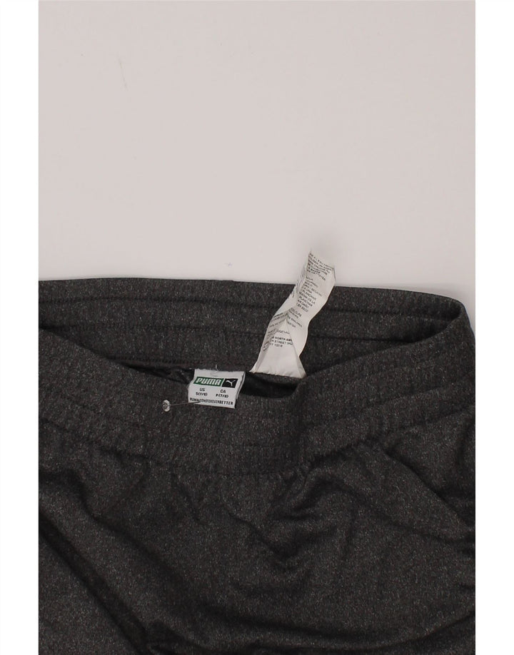 Pantaloncini sportivi Puma da bambino 7-8 anni Small in poliestere grigio
