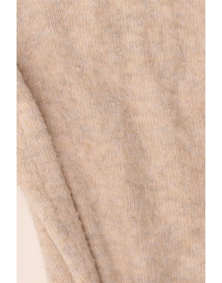 Maglione cardigan lungo da donna Marks & Spencer UK 14 Beige medio