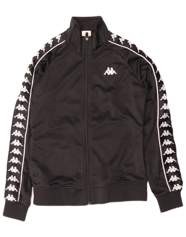 Tuta intera Kappa da donna con grafica UK 10 Small Black Colourblock