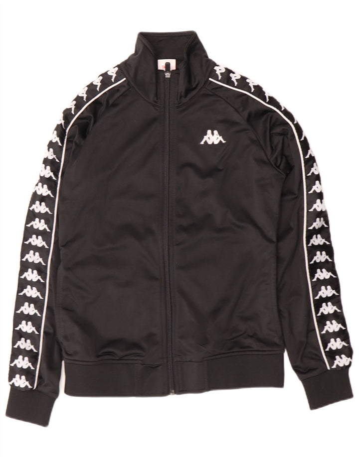 Tuta intera Kappa da donna con grafica UK 10 Small Black Colourblock