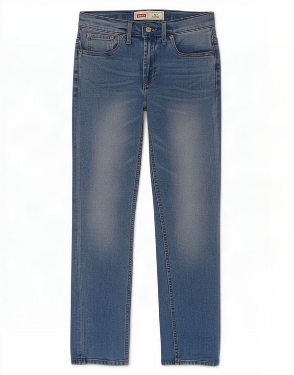 Levi's Ragazzi 512 Jeans slim affusolati 11-12 anni W22 L28 Cotone blu