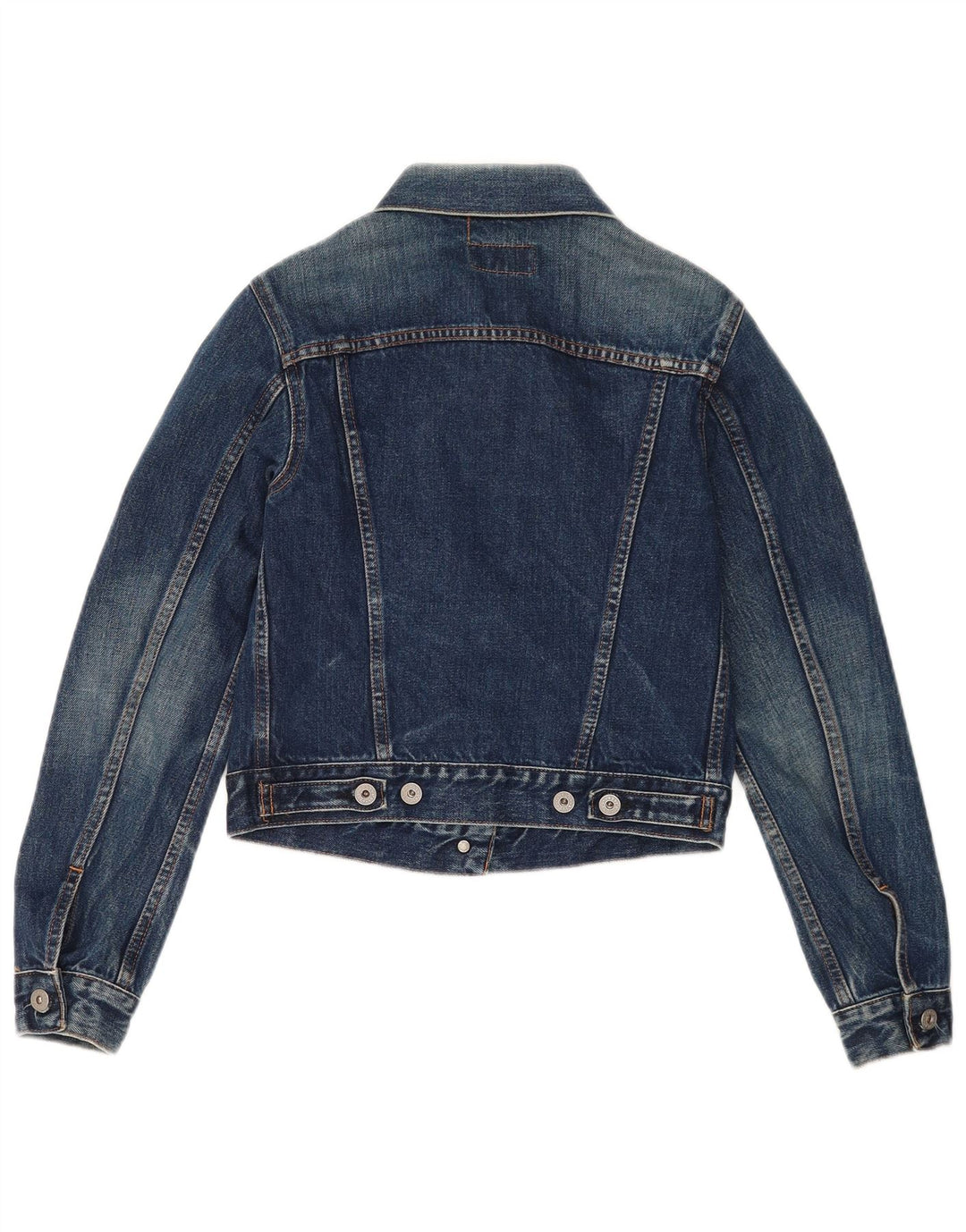 Giacca in denim corto da donna Replay UK 12 cotone blu medio