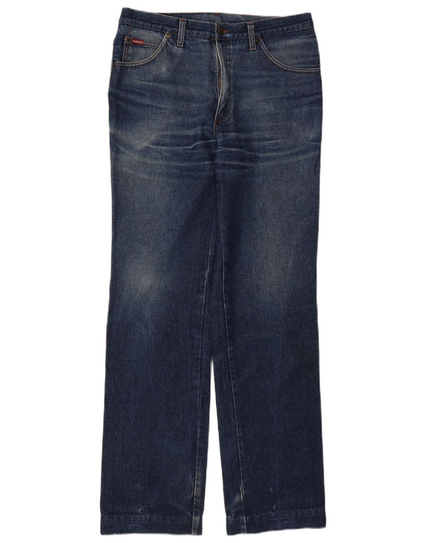 Carrera Mens Straight Jeans IT 52 XL W36 L32 Navy Blue Cotton