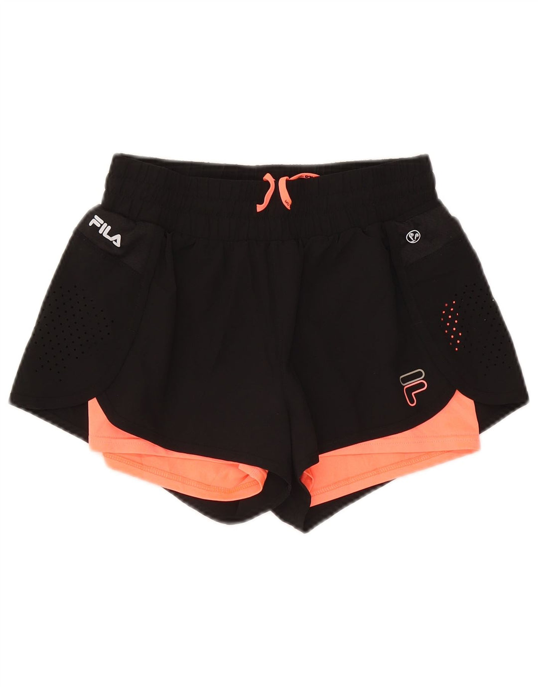 Pantaloncini sportivi grafici da donna Fila UK 12 medi neri