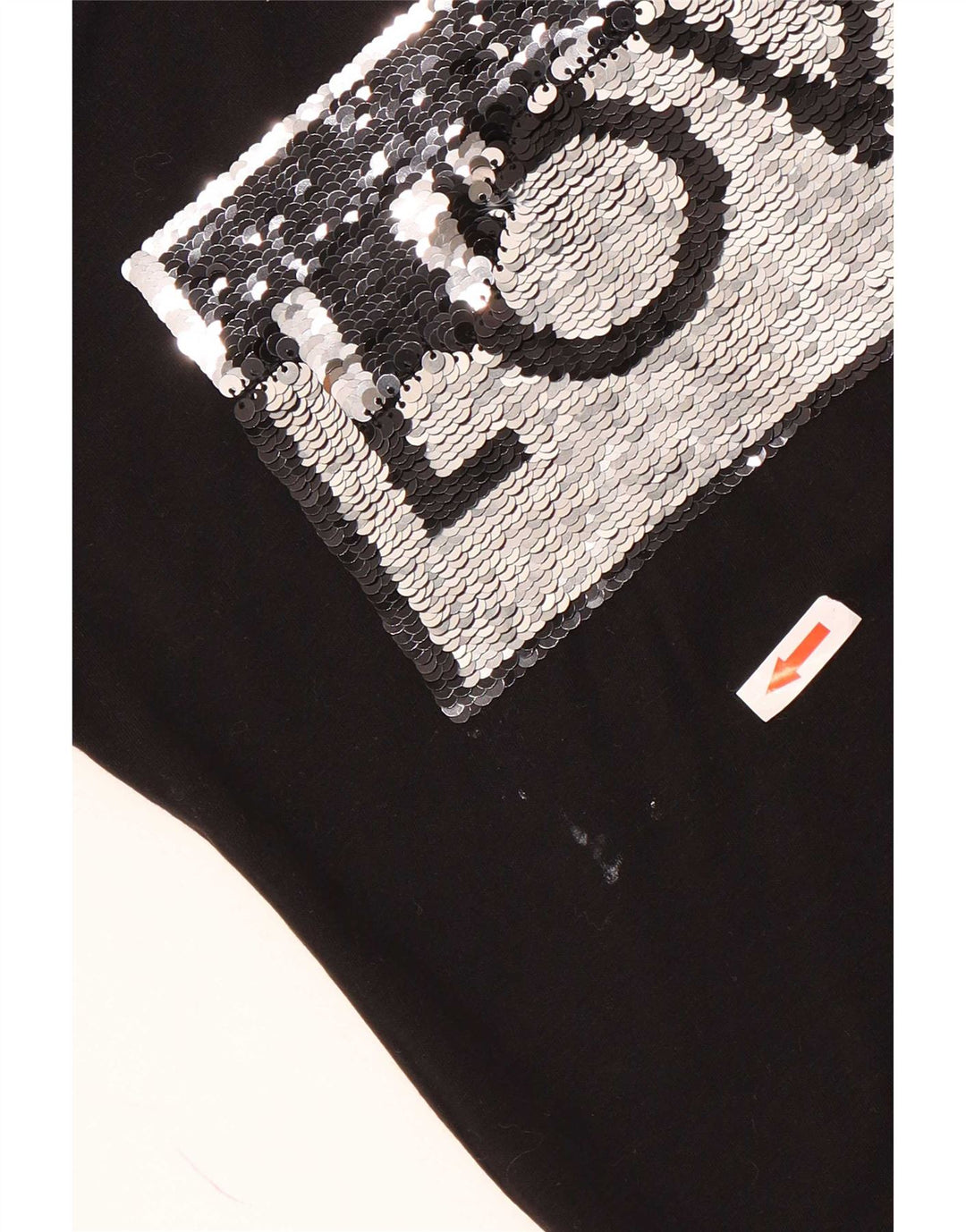 T-shirt grafica da donna Liu Jo Top UK 10 piccola nera