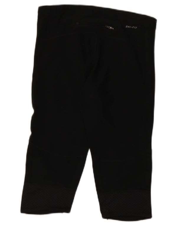 Leggings Nike Dri Fit Capri da donna UK 14 medio nero sportivo
