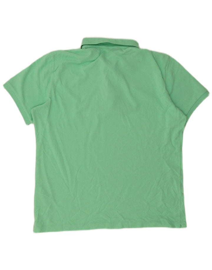 Polo Uomo MASSIMO DUTTI Large Verde Cotone