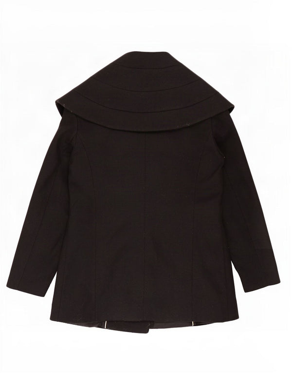 Guess By Marciano Giacca Blazer da Donna a 1 Bottone IT 46 Large Nera in Lana