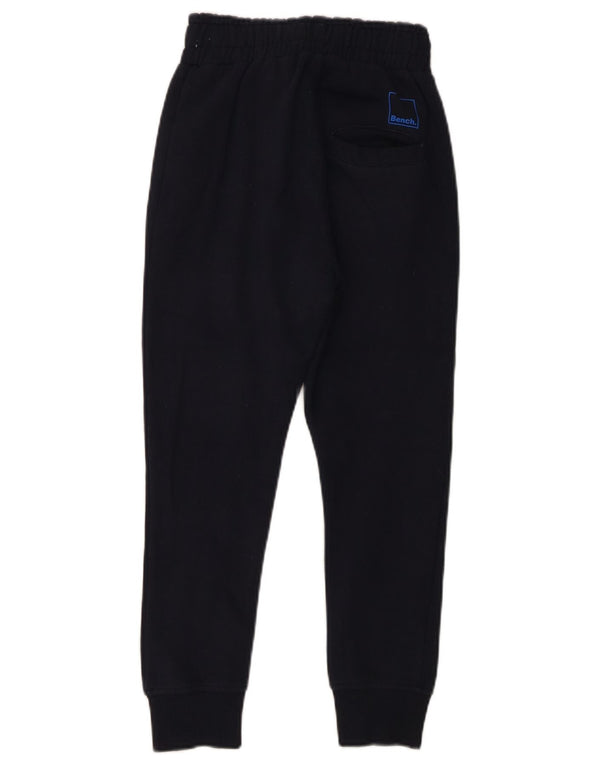 Pantaloni da tuta grafici da ragazzo Bench da 9-10 anni in cotone blu navy