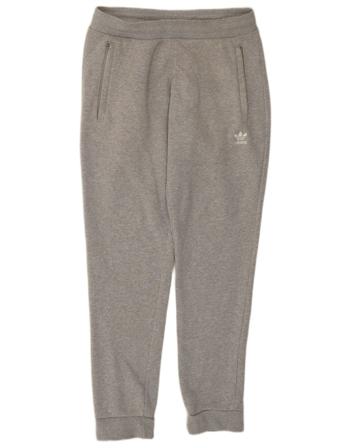 Pantaloni da tuta da uomo Adidas Joggers in cotone grigio medio