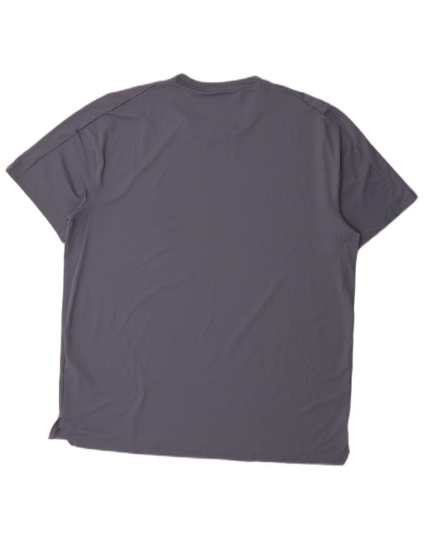 T-shirt Nike Dri Fit da uomo, grande, in poliestere blu