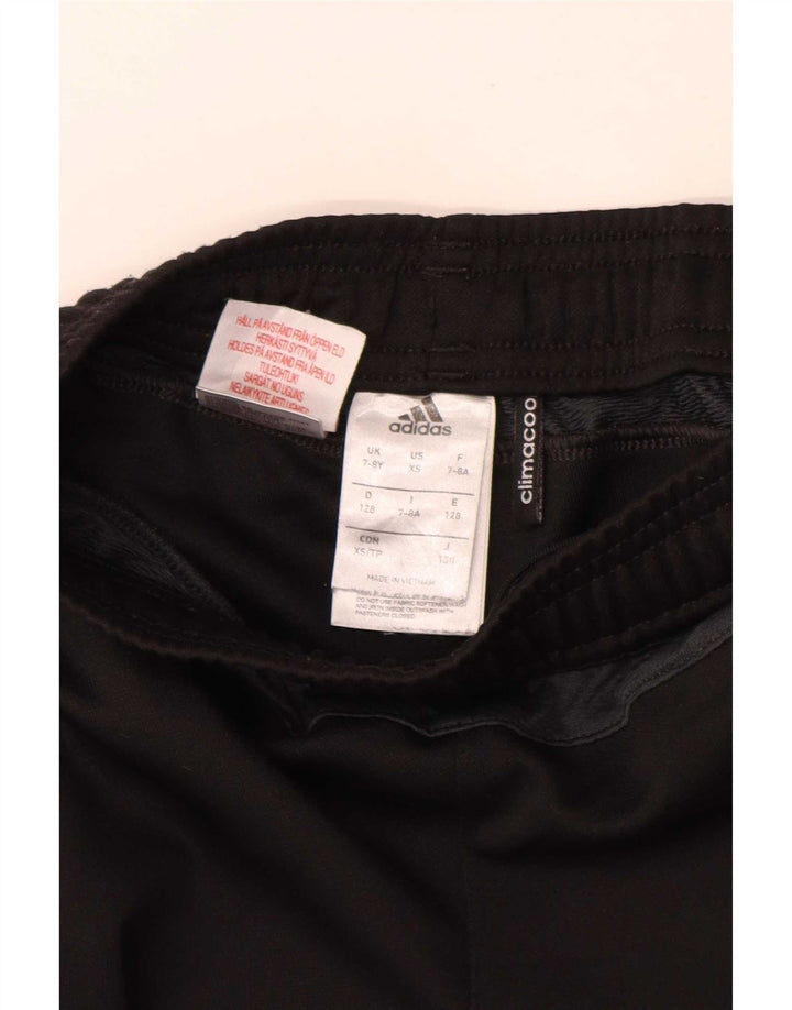 Pantaloni della tuta Adidas Climacool da ragazzo 7-8 anni in poliestere nero